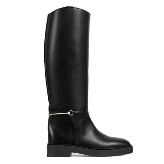 Villa Blvd Moto Carrier Leather Boots