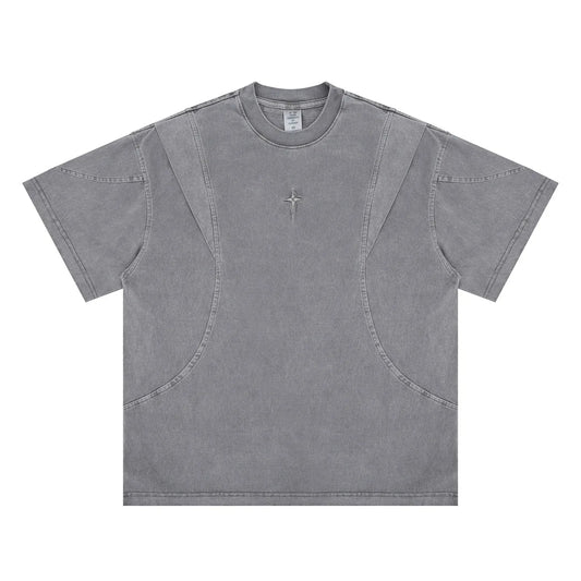 Villa Blvd Panelled Star T-Shirt ☛ Multiple Colors Available ☚