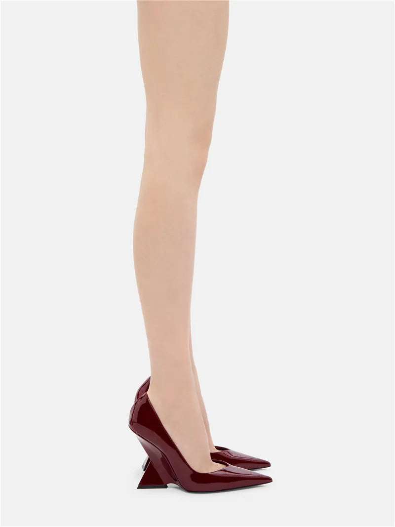 Villa Blvd Lacquer Passenger Heels ☛ Multiple Colors Available ☚