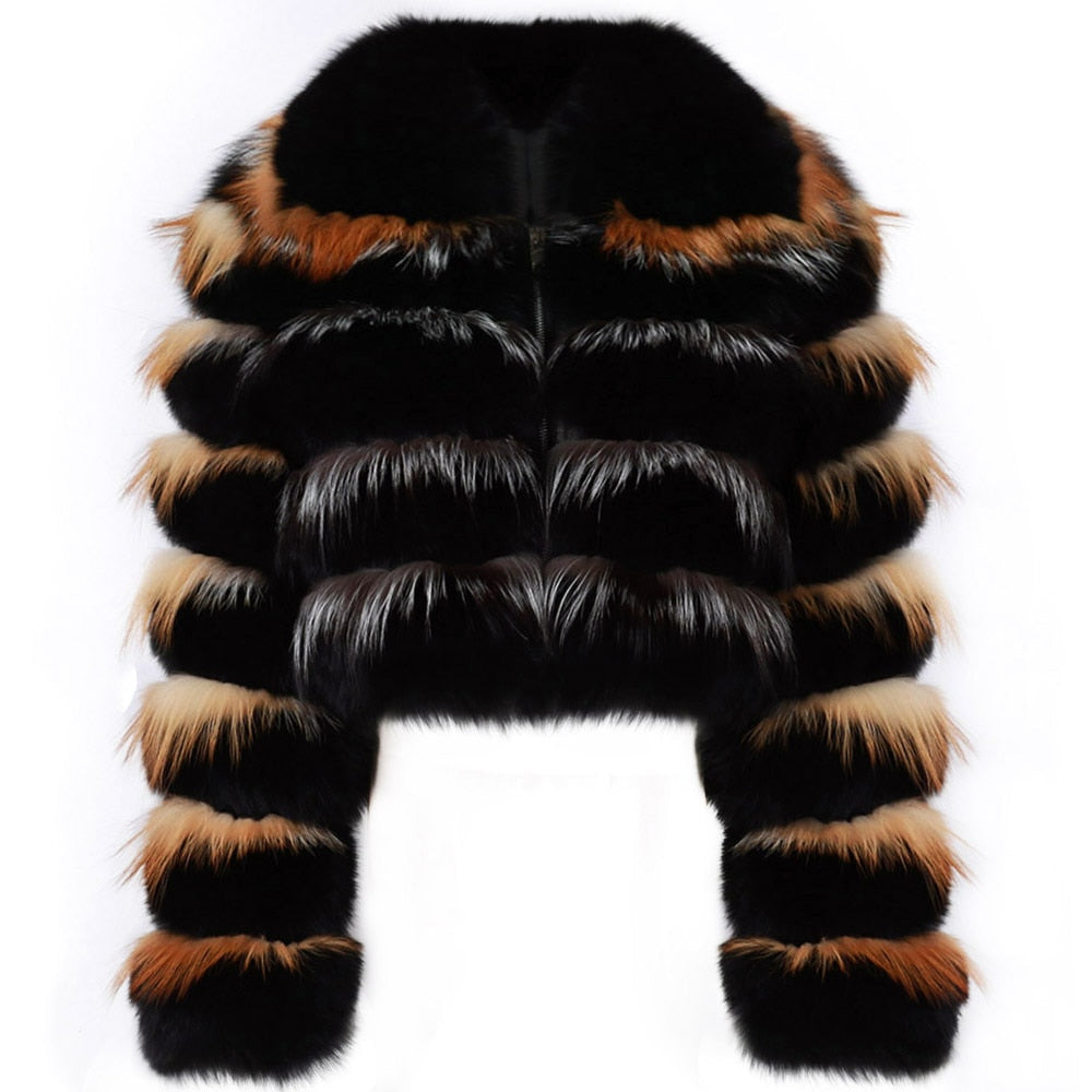 Villa Blvd Ǝntourage Renarde Fur Coat ☛ Multiple Colors Available ☚