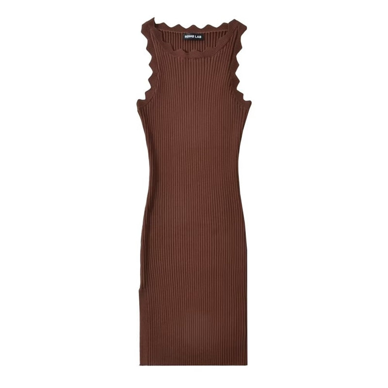 Villa Blvd Round Lace Knit Dress ☛ Multiple Colors Available ☚