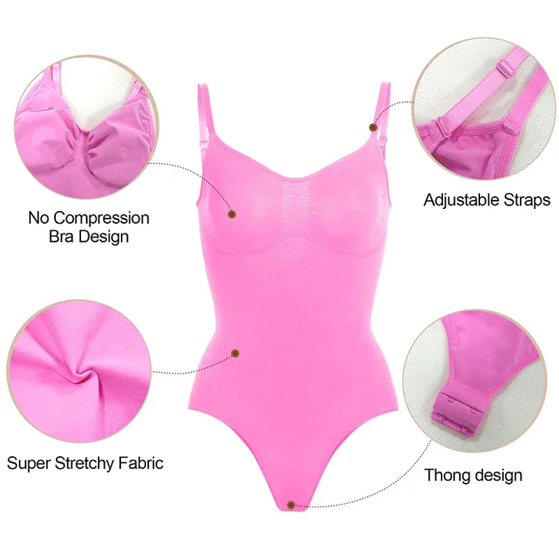 Villa Blvd Shapewear Slimming Bodysuit ☛ Multiple Colors Available ☚