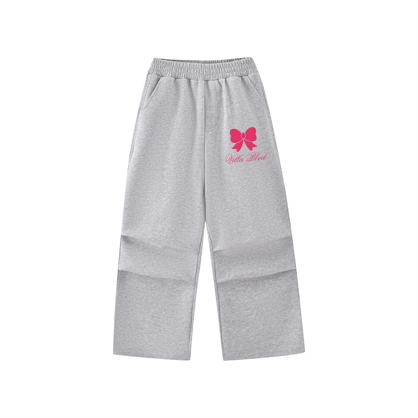 Villa Blvd Girls Pretty Little Bow Straight-Leg Sweatpants ☛ Multiple Colors Available ☚