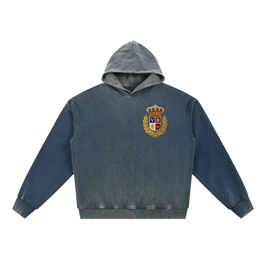 Villa Blvd Monarch Heritage Vintage Washed Fleece Hoodie ☛ Multiple Colors Available ☚