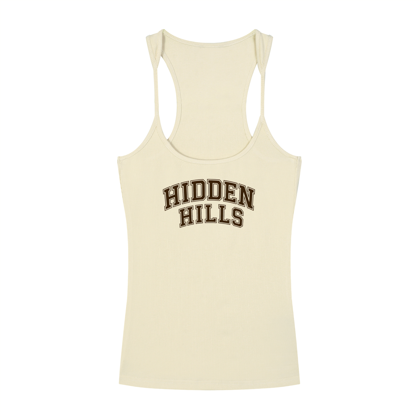 Villa Blvd x Hidden Hills Racerback Tank Top
