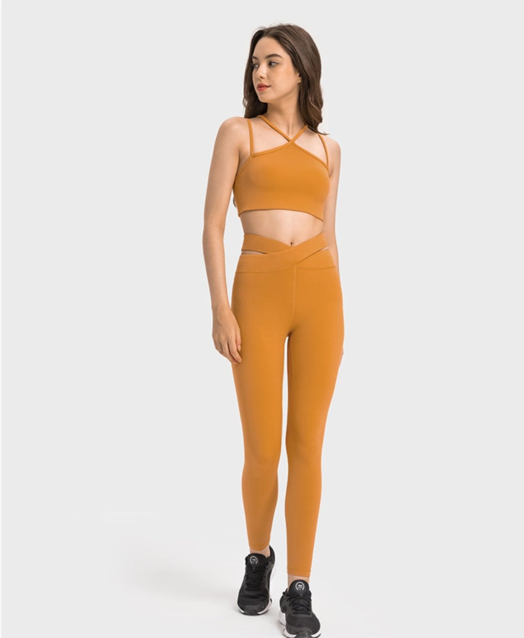 VILLA ACTIVE Crisscross Cutout Sports Leggings ☛ Multiple Colors Available ☚