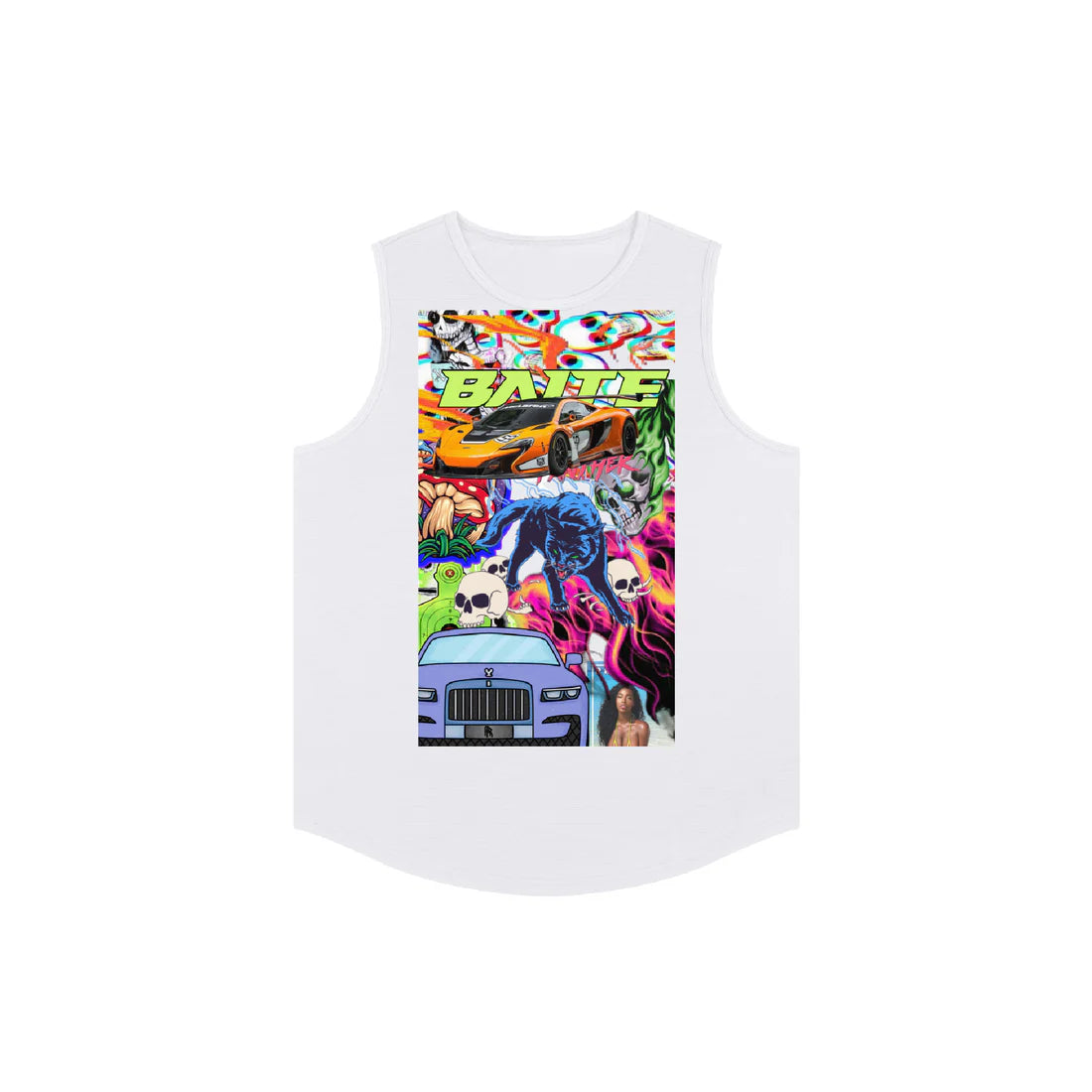 Villa Blvd x BAITE Classic Caricatures Tank Top