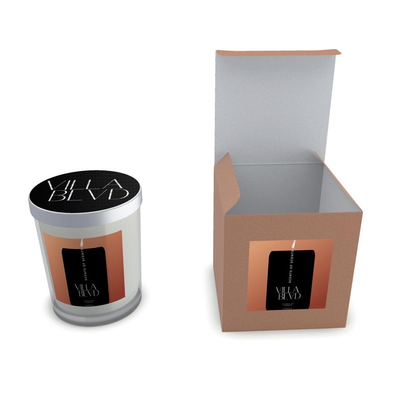 Villa Blvd SOS Candle Gift Box - Scents of Scents Orange Clove + Cinnamon Rise