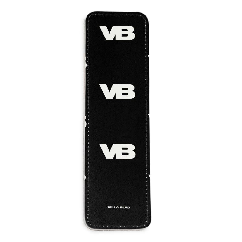 Villa Blvd Leather Bookmark