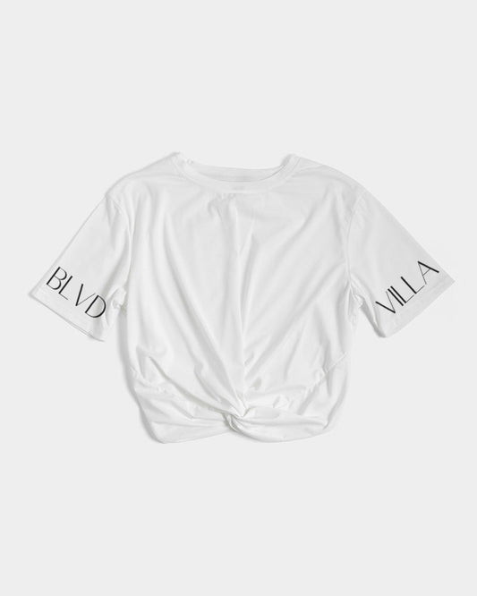 Villa Blvd Twist-Front Croptop