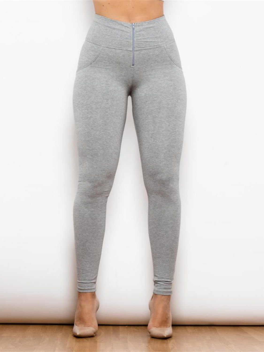 Villa Blvd Zipped High Waist Leggings