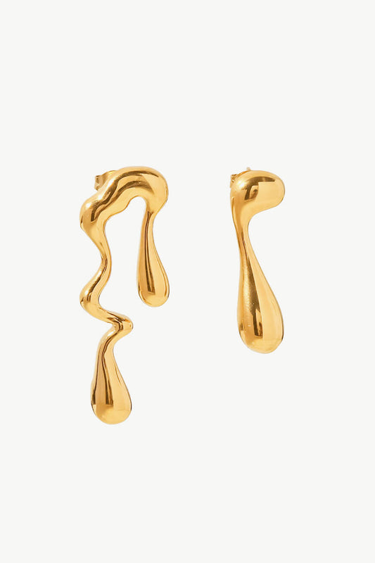 Villa Blvd 18K Gold Plated Geometric Earrings