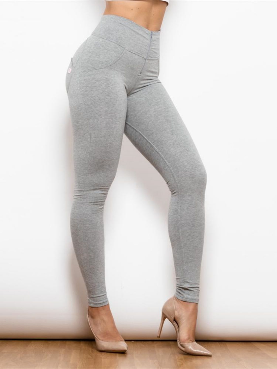 Villa Blvd Zipped High Waist Leggings