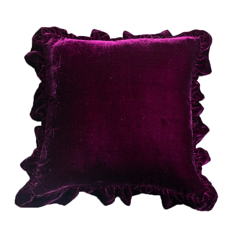 Villa Blvd Ruffles Cushion Covers ☛ Multiple Colors Available ☚