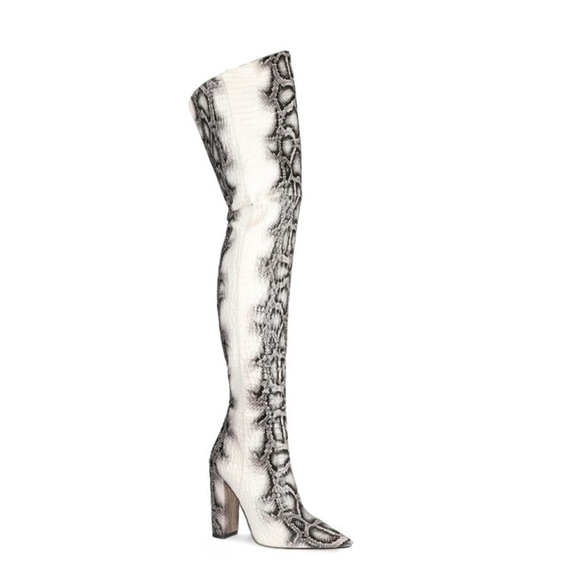 Villa Blvd Serpent Over High Boots