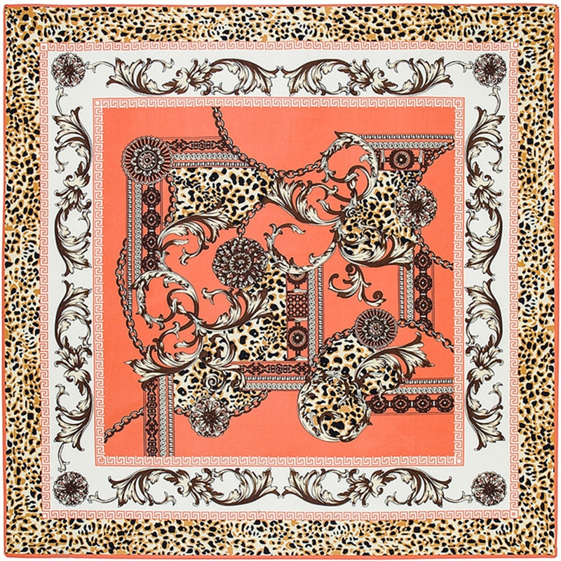 Villa Blvd Silk Leopard Chaîne 80 ☛ Multiple Colors Available ☚