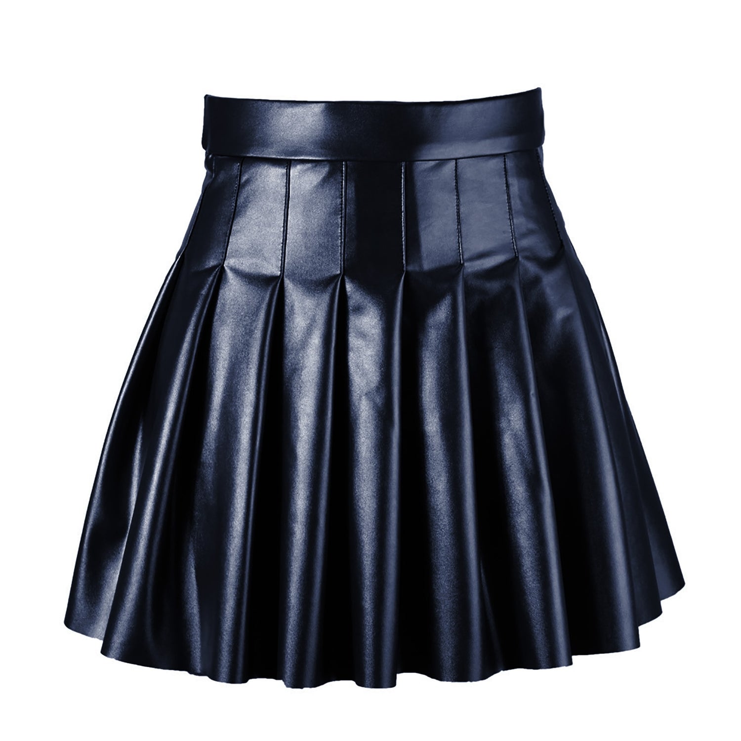 Villa faux shop leather skirt