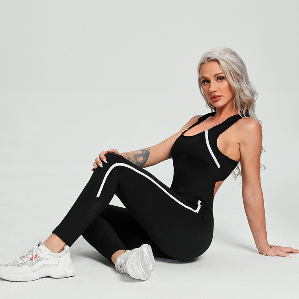 VILLA ACTIVE Backless Tracksuit with Hood