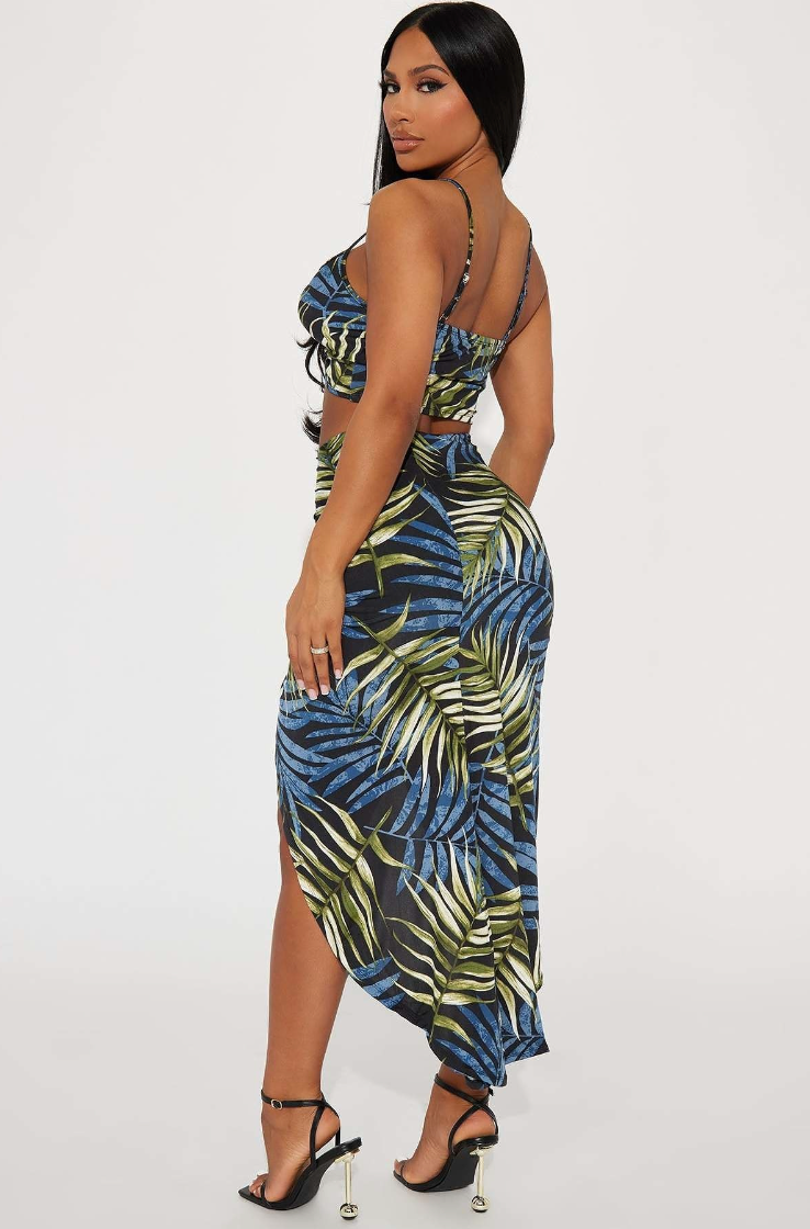 Villa Blvd Tropical Nights Cami + Skirt Set ☛ Multiple Colors Available ☚