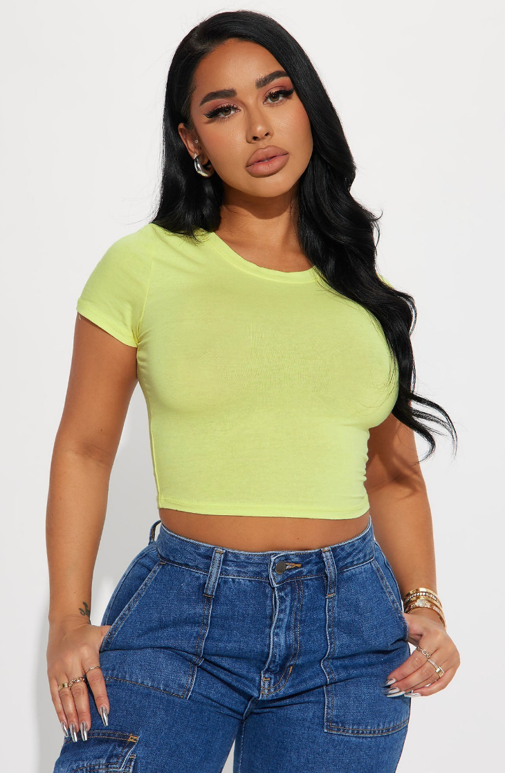 Villa Blvd Nothing But Crop Top ☛ Multiple Colors Available ☚