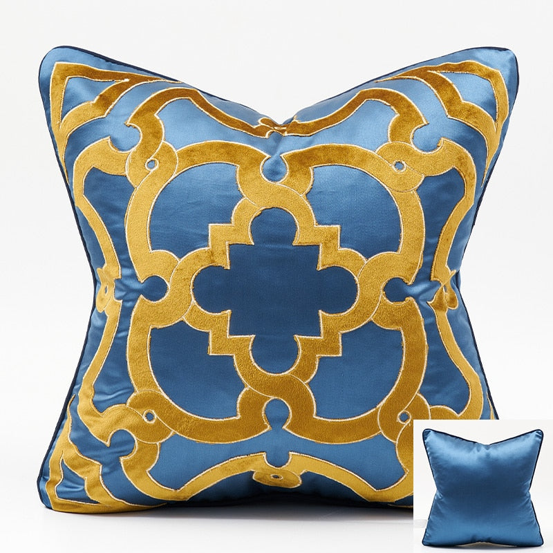 Villa Blvd Italian Cut Velvet Cushion Cover ☛ Multiple Colors Available ☚