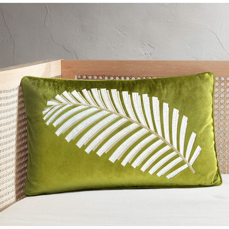 Villa Blvd Palm Leaf Cushion Covers ☛ Multiple Colors Available ☚