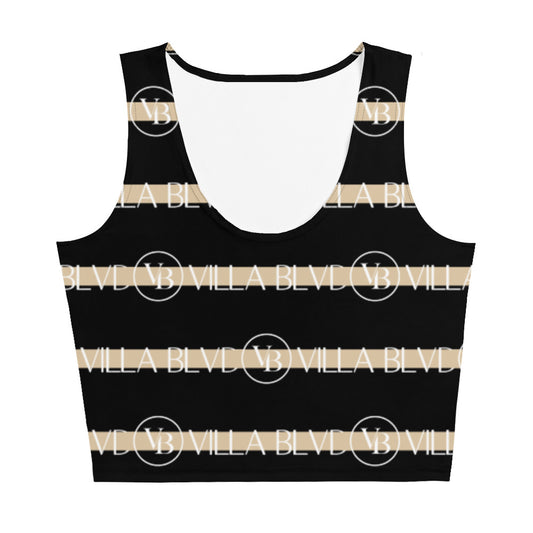 Villa Blvd Monogram Crop Top