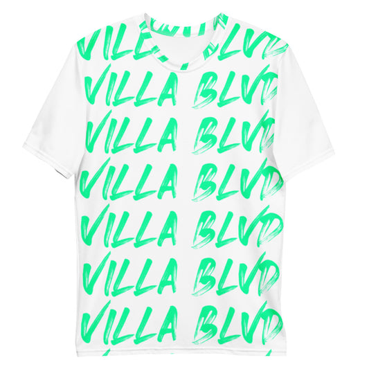 Villa Blvd Dripping T-shirt - White