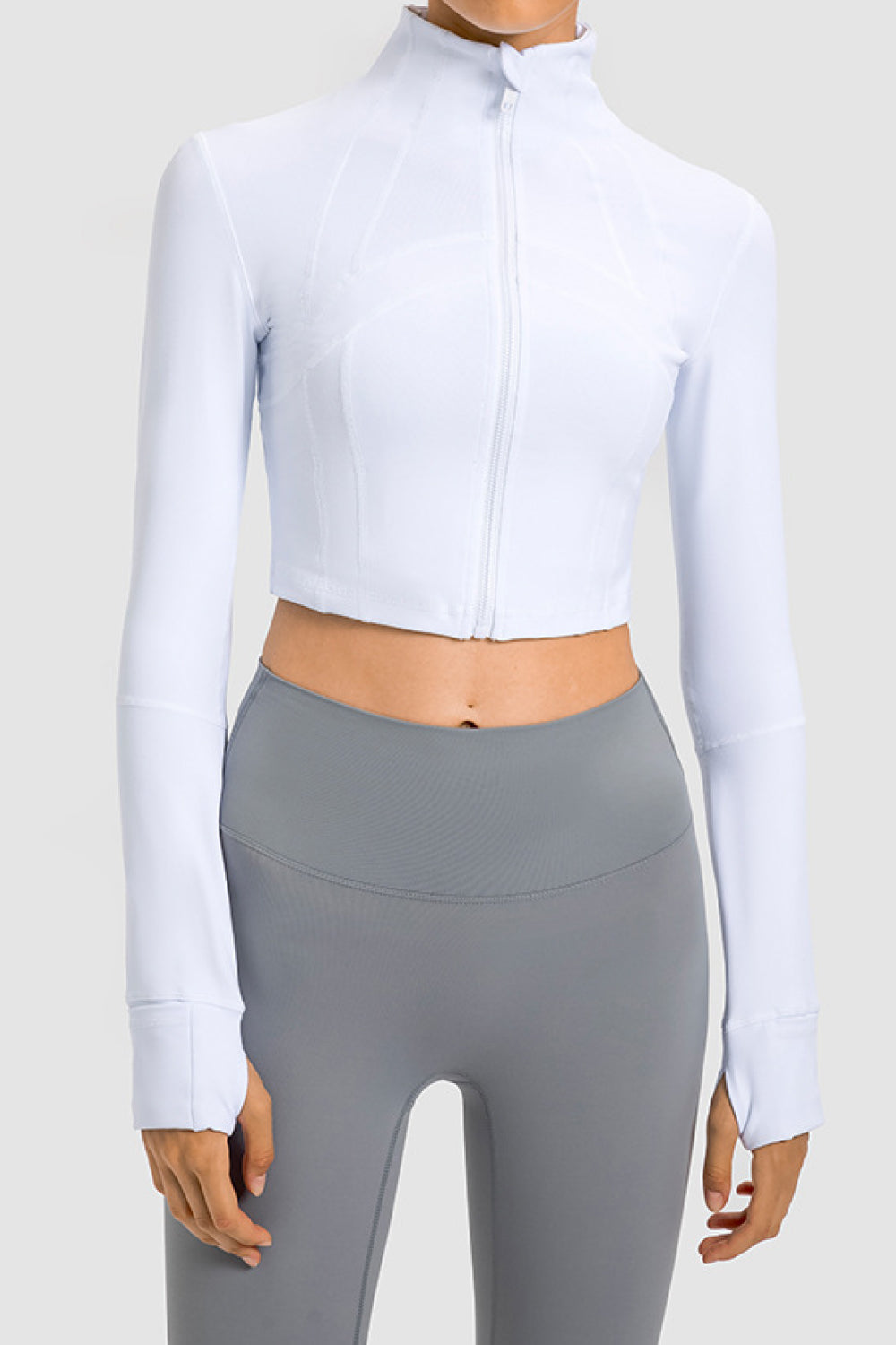 VILLA ACTIVE Zip Front Cropped Sports Jacket ☛ Multiple Colors Available ☚
